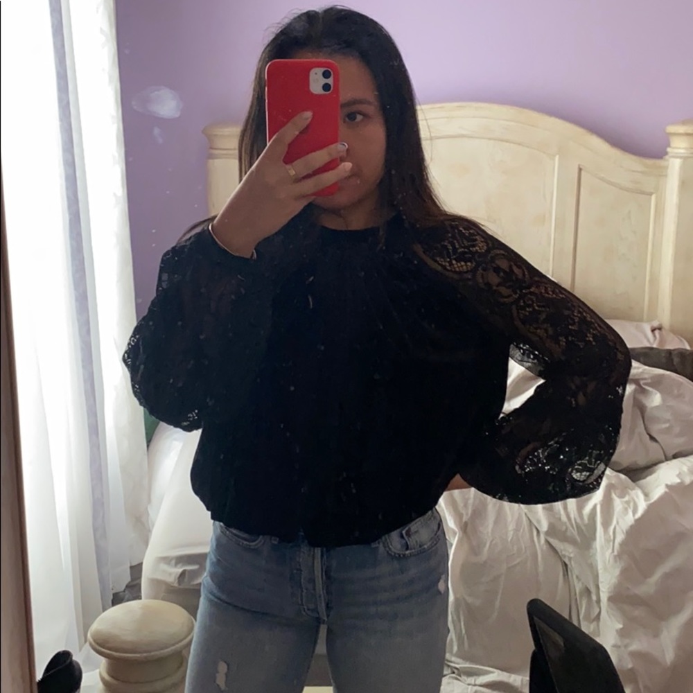 Free people suede blouse!